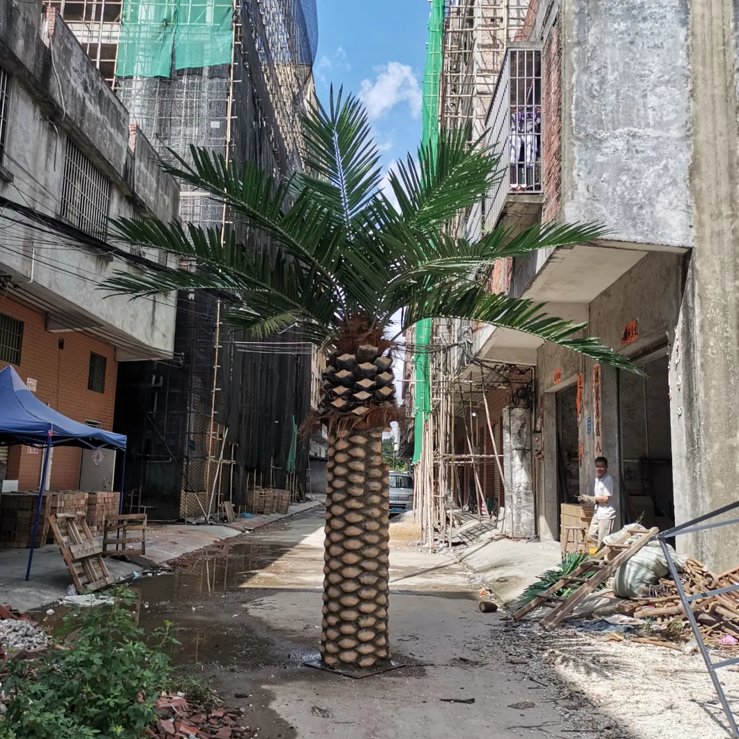 4m Artificial Palm Tree Artificial Date Palm Tree Outdoor for Pool