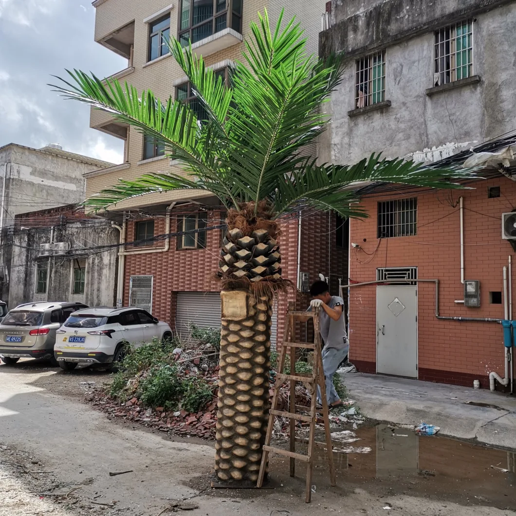 4m Artificial Palm Tree Artificial Date Palm Tree Outdoor for Pool