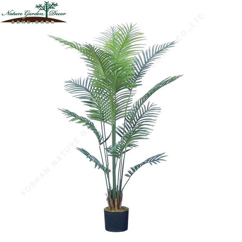 Wholesale Plastic Palm Plants with Pot Green Artificial Tree