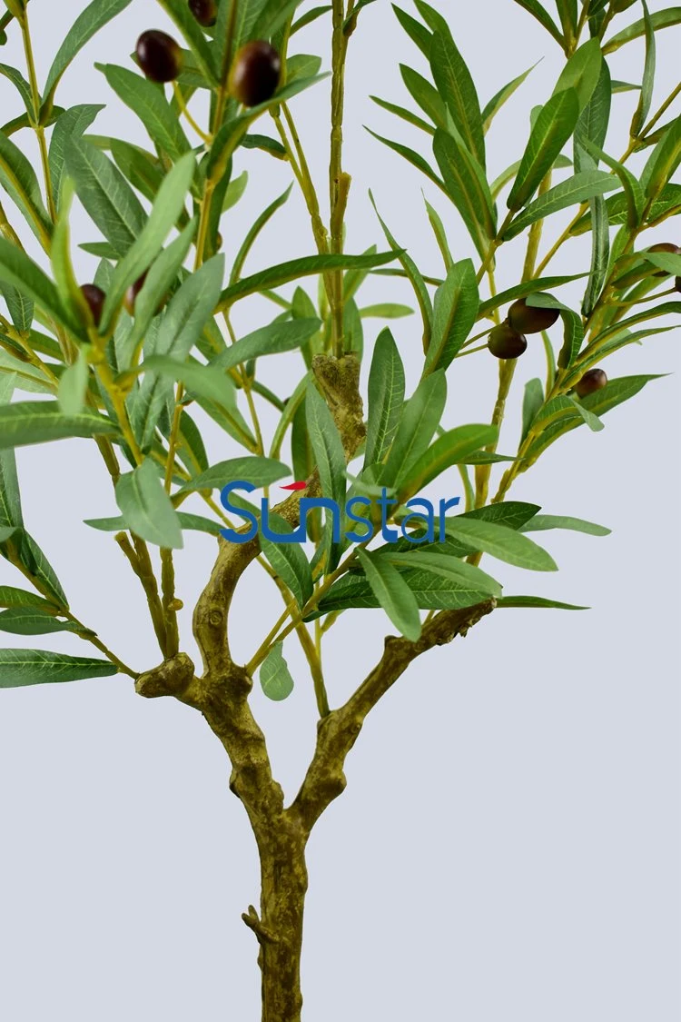 120cm Potted Bonsai Plants Artificial Olive Tree for Outdoor and Home Decoration 51378