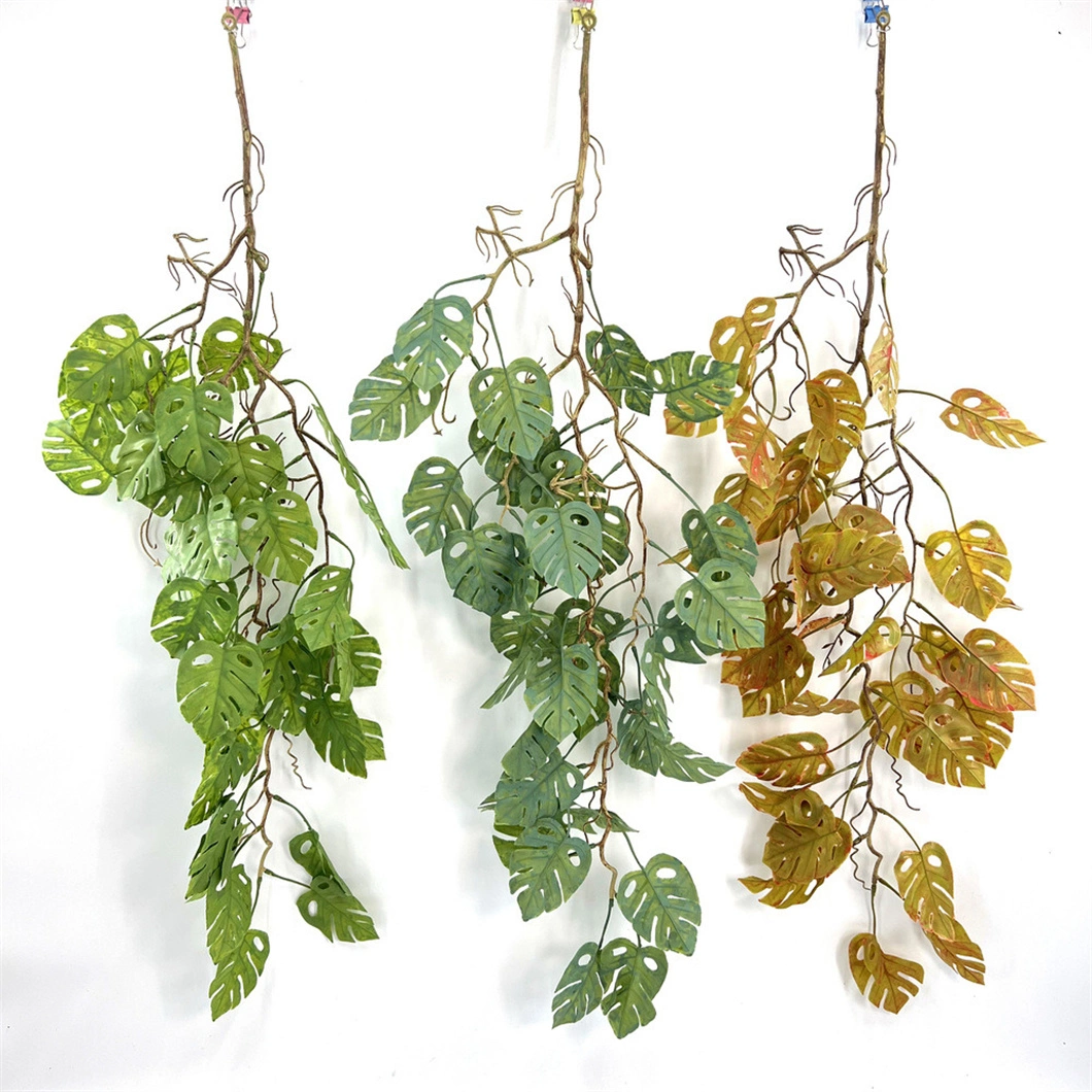 Artificial Willow Rattan Faux IVY Leaves Wall Fern Foliage Vines Hanging Creeper Plant