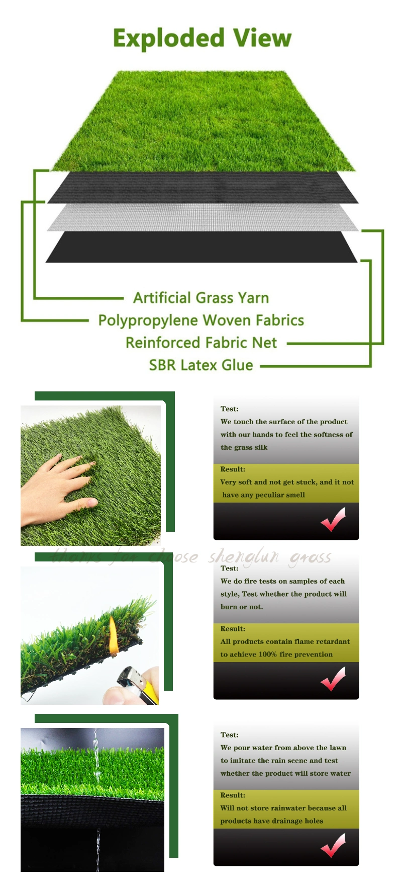 Factory Wholesale Price Garden Office and School Outdoor Artificial Grass Outdoor Grass Carpet Artificial Grass Turf Artificial Grass Bush